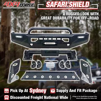 Safari Shield Bumper Bullbar U LOOP For Nissan Navara D40 Thai 08-15 SYD Stock • $1100