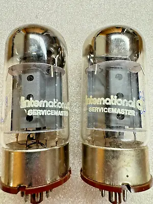 1997 International Servicemaster 6550 Russia Matched Pair Output Tubes • £72.39