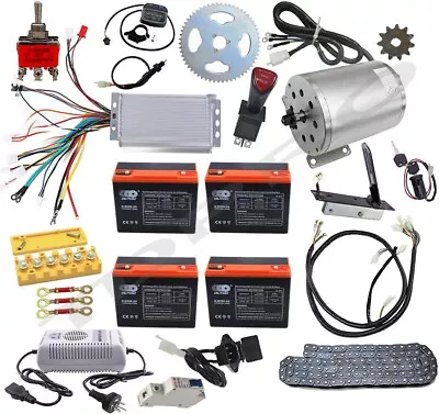 48V 1800W Brushless Motor Kit For Electric Scooter Go Kart ATV Razor MX500 MX350 • $15.46