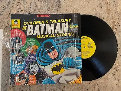 Vintage Peter Pan 12  Vinyl Record - Children's Treasury Batman Musical Stories • $18.99