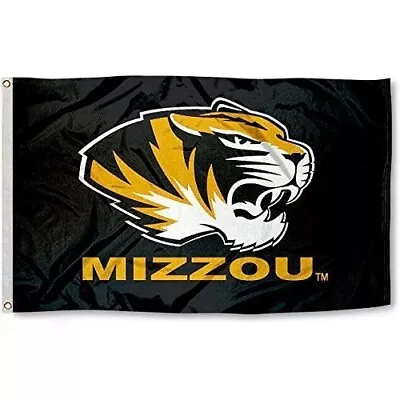 Missouri Tigers 3'x5' Flag Banner ***100% Full Color On Both Sides Of Flag*** • $13.89