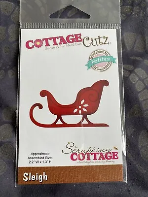 Cottage Cutz Elegant Sleigh Christmas Die • £4.99