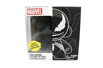 Kidrobot Marvel Mini Venom Munny Create Your Own Super Hero 4  Vinyl Figure  • $24