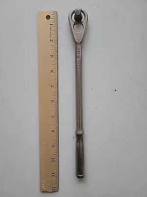 Craftsman 3/8  Drive Full Polish Long Handle Ratchet 44833 -KAA- USA  • $45