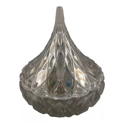 Shannon Lead Crystal Hershey's Kiss Shaped Candy Dish By Godinger  • $10.49