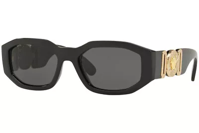 Authentic Versace Sunglasses VE 4361 - GB1/87 Black W/ Grey Lens 53mm   NEW  • $143.64