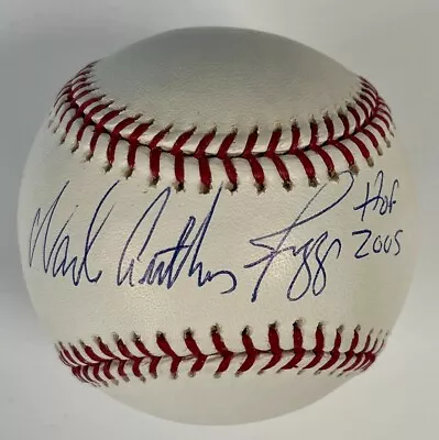 Wade Boggs Signed Inscribe Full Name HOF 2005 Baseball Rawlings MLB (BAS BJ46740 • $109