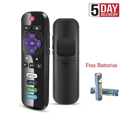 $6.99 • Buy New Replacement Remote RC280 For Roku TV TCL Sanyo Element JVC Hisense/ONN/Sharp