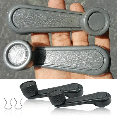 NEW PAIR Window Crank Lever Handle GRAY FOR Toyota Tacoma T100 Pickup Corolla • $9.98