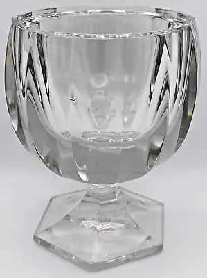 Faberge Crystal Compote Bowl ~ Verreries Royales De St. Louis ~ Number 459/500 • $179.99