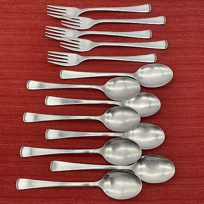 INOX 18-10 Stainless Flatware Set/13 Pieces Spoons/Forks Vintage Silverware Lot • $27.99