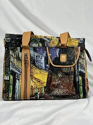 Vincent Van Gogh Cafe Terrace At Night Painting Top Handle Shoulder Bag Canvas • $49.95