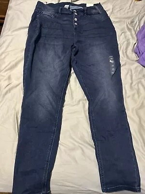 Girl’s Justice Blue Jeans Size 24 Plus • $4.80