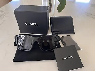 Chanel Foldable Sunglasses • $399