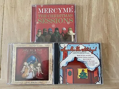 Various Christmas CD Lot- Mercy Me - Jars Of Clay - Third Day - White Heart • $16.05