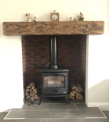 Chunky Mantle Mantel Fire Surround Floating Shelf Beam 8  X 4  Fixings Included  • £135.60