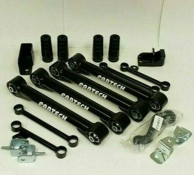 $370.47 • Buy Fabtech 4  Lift Kit Component Box Front Rear FTS24015BK 97-06 Jeep TJ 4WD