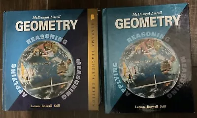 McDougal Littell Geometry Student & Teacher Books • $29