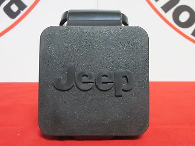 JEEP Trailer Hitch Reciever Plug Cover W/Logo 2 Inch NEW OEM MOPAR • $17.44