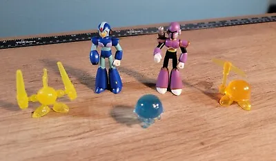 MegaMan X MEGAMAN & VILE 3  Mini Figure Capcom Jazwares 2004 Lot • $25