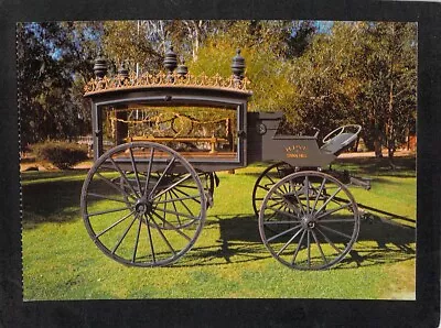 B7644 Australia V Swan Hill Horse Drawn Hearse MV Postcard • $7.49