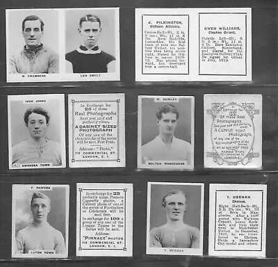 £1.75 • Buy Type Cigarette Cards,  Sets And Part  Sets     Godfrey Phillips PINNACE FOOTBALL