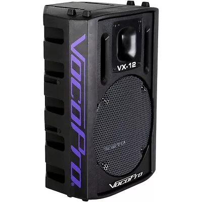 VocoPro VX-12 500W 12  Karaoke Vocal Powered Speaker 12 In. Black • $349