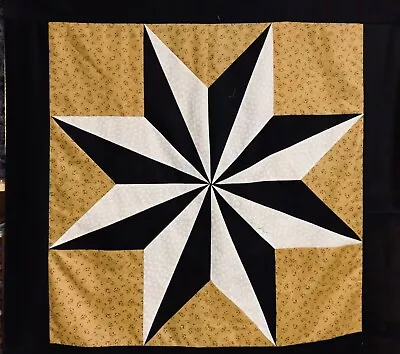 $39.99 • Buy Lone Star Patchwork Lap Quilt Top #X-002A Made In U.S.A