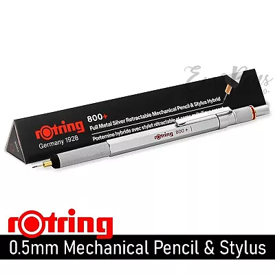 ROtring Mechanical Pencil 0.5mm 800+ With Stylus & Leads - Uk Seller • £2.49