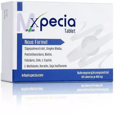 Xpecia DHT Blocker With Biotin And Saw Palm Extract - Hair Loss Men  • £25.09