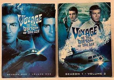 Voyage To The Bottom Of The Sea Season 1 Volume 1 & 2 1964 6 Discs Very Good • $8.99