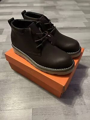 £60 • Buy Rockport Chukka Boots Casual Real Leather Brown Size UK 9 EU 43 - RRP £119.99