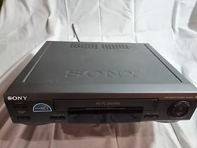 $9.99 • Buy NO POWER Sony SLV-662HF VCR VHS Player Recorder For PARTS OR REPAIR ONLY
