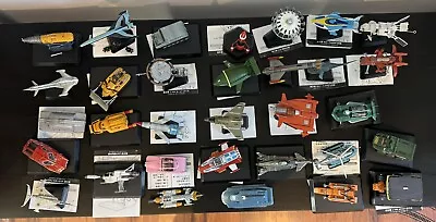 Konami Gerry Anderson Models -Job Lot Of 32 Inc Supercar Thunderbirds UFO Etc • £375