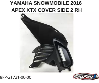 Yamaha Snowmobile 2011-17 Apex Shroud Cover Side 2 Rh Lower 8fp-21721-00-00 • $28