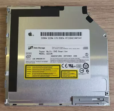 Apple MacBook A1181 DVD/CD RW Burner GS22N • $15