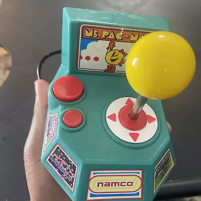 Namco Ms. Pac-Man Plug & Play 5-in-1 Video Game System 2004 Arcade (Working) • $19.39