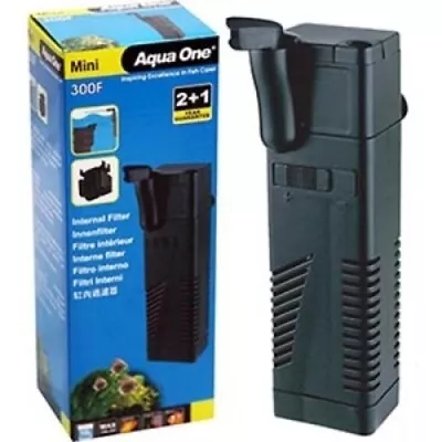 Aqua One Mini 300F Aquarium Internal Filter For Fish Tanks Up To 10 Litres • $19.99