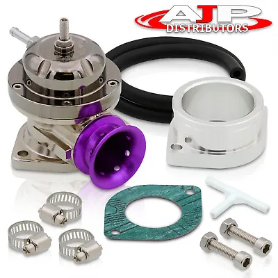 Gunmetal Top Purple Lip Turbo Type Rs Bov Blow Off Valve For Universal Nissan • $22.99