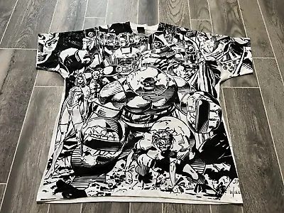 Marvel X-Men 90's Villains All Over Print AOP Adult T-Shirt XXL Bootleg • $249.99
