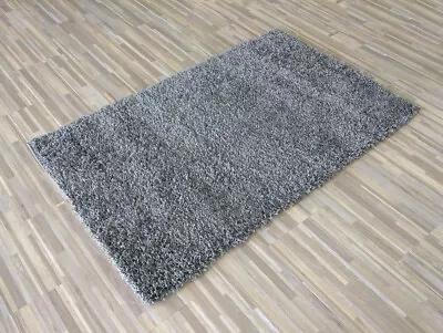 Modern Area Rug 5 Ft X  7 Ft Gray Color High Pile Soft And Cozy Comfortable NEW • $88.95