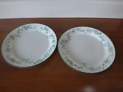 $11.99 • Buy Lot Of 2 Corelle Callaway Ivy 10 1/4  Dinner Plates - USA