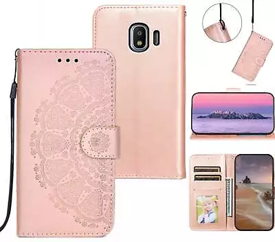 Galaxy J2 Pro (2018) Embossed Pu Leather Wallet Case Mandala Totem • $7.50