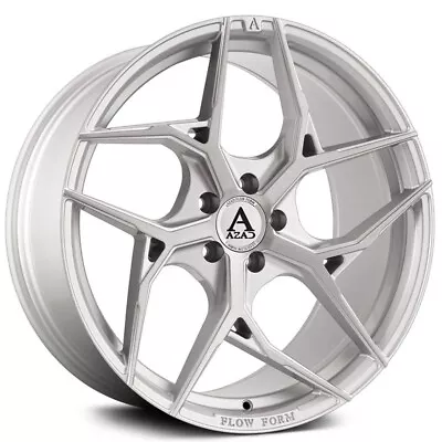 22X9  Azad Wheels AZFF01 Brushed Silver Rims • $1860