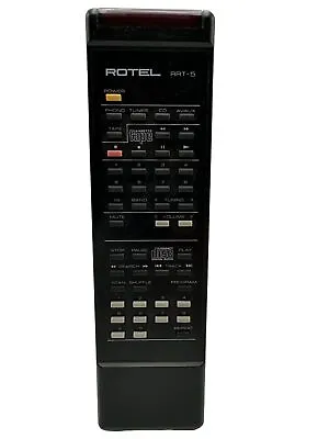 Genuine Rotel RRT-5 Remote Control UNTESTED Cassette CD Player • $49.99