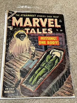 Marvel Tales #122 Comic Book Atlas Comics Pre Code Horror 1954 .10 Golden Age • $22.50