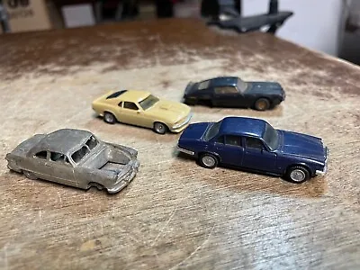 Vtg HO Scale Miniature Model Cars Lot Herpa Monogram Praline Trans Am Mustang • $15