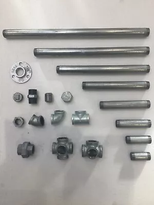 £1.50 • Buy Galvanised Malleable Iron Industrial Pipe And Tube Fittings , Pipe 3/4” BSP