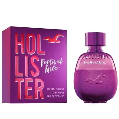 Hollister Festival Nite For Her Eau De Parfum Spray For Women EDP 100ml • £19.95