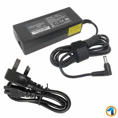 NEW For MEDION AKOYA E6313 Laptop Charger + UK 3 Pin Mains Cable 19V 4.74A 90W • £14.95